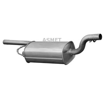 Stredni tlumic vyfuku ASMET 07.134