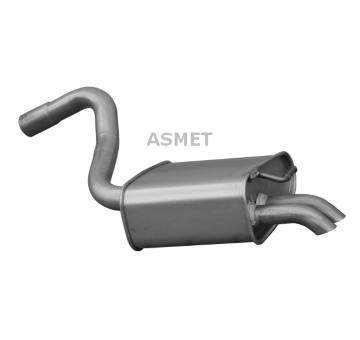 Zadni tlumic vyfuku ASMET 07.185