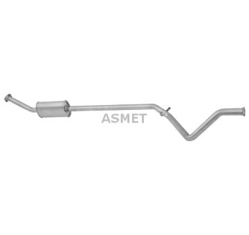 Stredni tlumic vyfuku ASMET 08.053