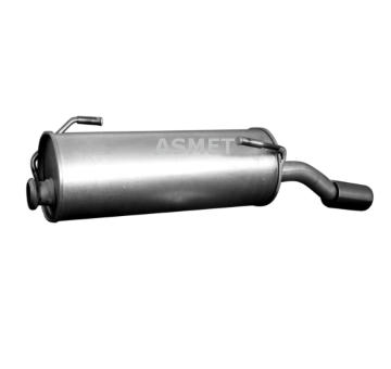Zadni tlumic vyfuku ASMET 08.062