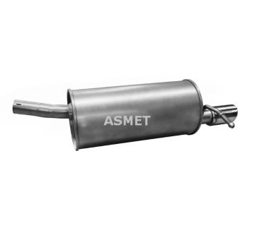 Zadni tlumic vyfuku ASMET 10.128