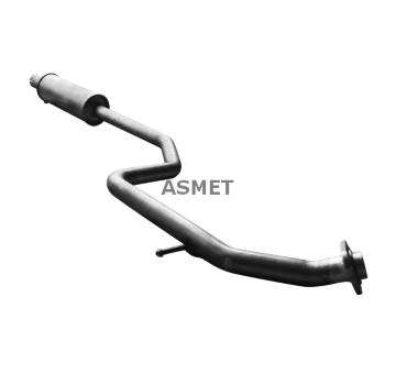 Stredni tlumic vyfuku ASMET 11.050