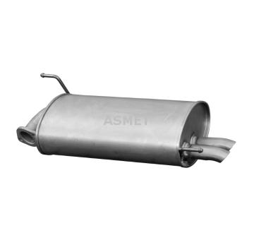 Zadni tlumic vyfuku ASMET 13.001