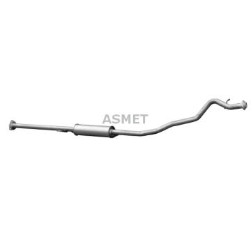 Stredni tlumic vyfuku ASMET 13.026