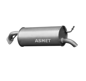 Zadni tlumic vyfuku ASMET 15.016