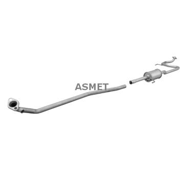 Stredni tlumic vyfuku ASMET 20.042