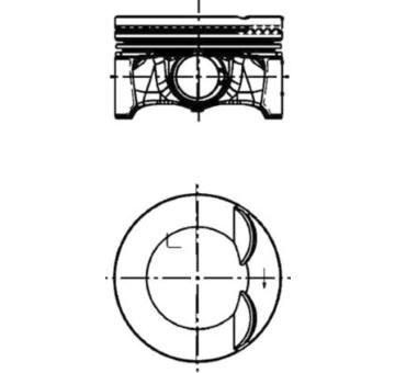 Píst KOLBENSCHMIDT 41501600