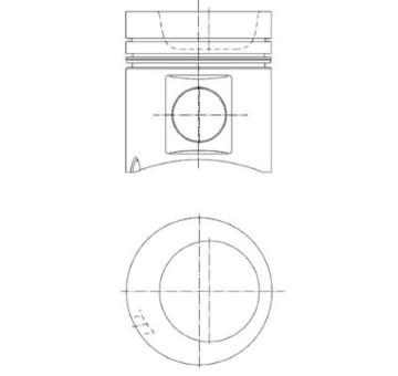 Píst KOLBENSCHMIDT 40250600