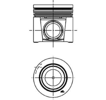 Píst KOLBENSCHMIDT 40286620