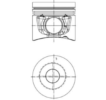 Píst KOLBENSCHMIDT 40289600