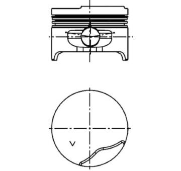 Píst KOLBENSCHMIDT 40311600
