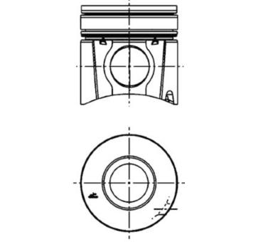 Píst KOLBENSCHMIDT 40316600