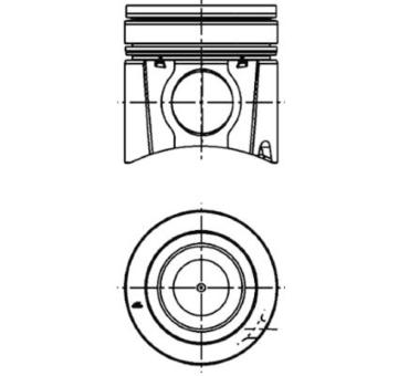 Píst KOLBENSCHMIDT 40317600