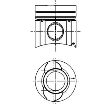 Píst KOLBENSCHMIDT 40374602