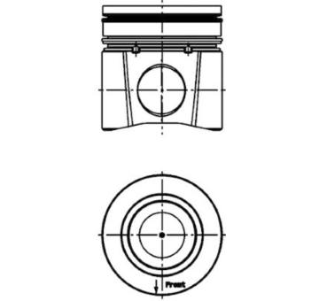 Píst KOLBENSCHMIDT 40588610