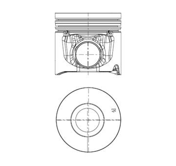 Piest KOLBENSCHMIDT 97565600