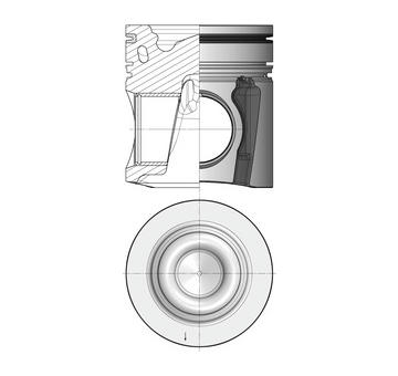 Píst KOLBENSCHMIDT 41219600