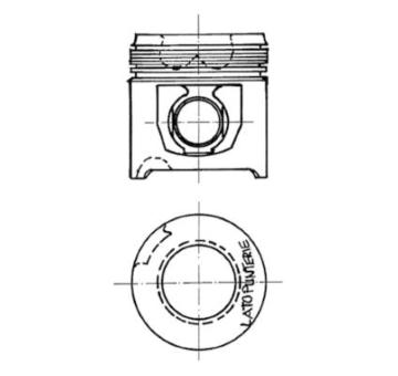 Píst KOLBENSCHMIDT 90152600