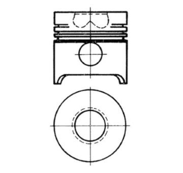 Píst KOLBENSCHMIDT 90654600