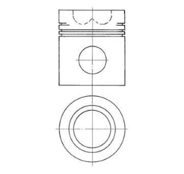 Píst KOLBENSCHMIDT 99365600