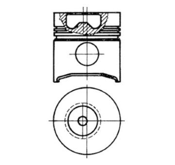 Píst KOLBENSCHMIDT 91476600