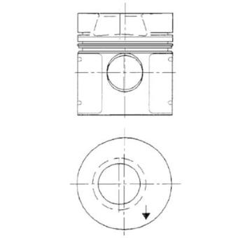 Píst KOLBENSCHMIDT 91550600