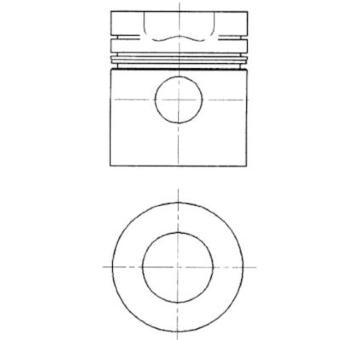 Píst KOLBENSCHMIDT 94887600