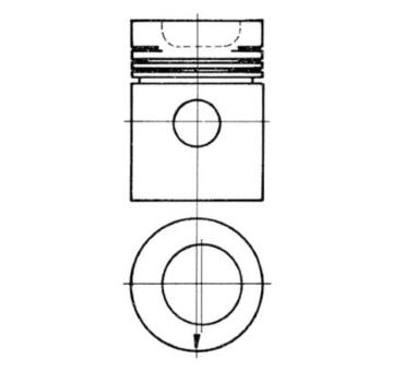 Píst KOLBENSCHMIDT 92085600