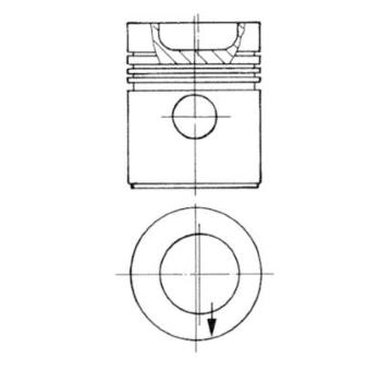 Píst KOLBENSCHMIDT 92144800