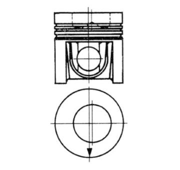 Piest KOLBENSCHMIDT 92952600