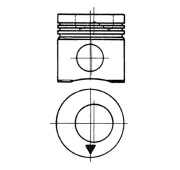 Piest KOLBENSCHMIDT 92982600