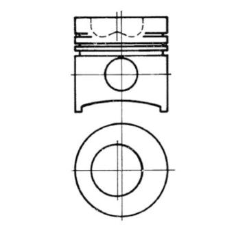 Píst KOLBENSCHMIDT 93230600