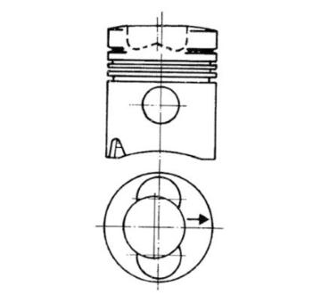 Piest KOLBENSCHMIDT 93280600
