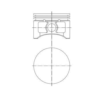 Píst KOLBENSCHMIDT 94294611
