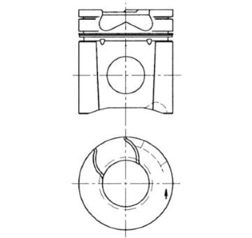 Píst KOLBENSCHMIDT 94436600