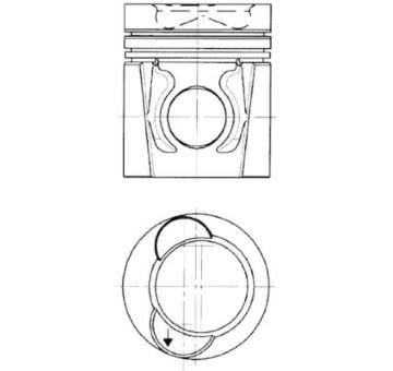Píst KOLBENSCHMIDT 94446600