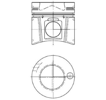 Píst KOLBENSCHMIDT 99813600