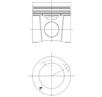 Píst KOLBENSCHMIDT 94811600