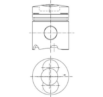 Píst KOLBENSCHMIDT 99342600