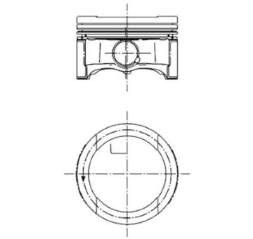 Píst KOLBENSCHMIDT 99792620