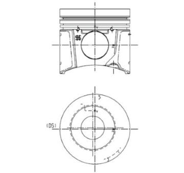 Piest KOLBENSCHMIDT 99801600