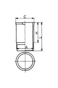 Vložený válec KOLBENSCHMIDT 88544110