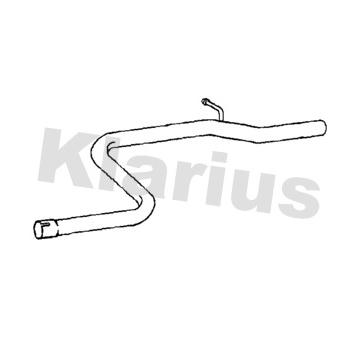 Výfukové potrubie KLARIUS 150600