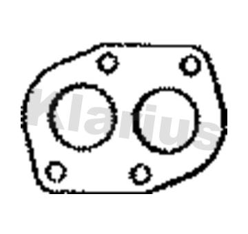 Tesnenie výfukovej trubky KLARIUS FTG20AA