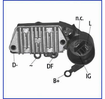 Regulátor alternátora HITACHI 132976