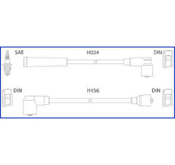 Sada kabelů pro zapalování HITACHI 134230