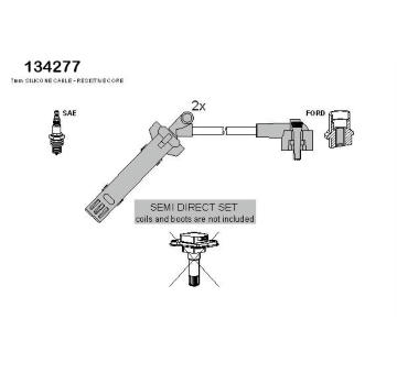 Sada kabelů pro zapalování HITACHI 134277