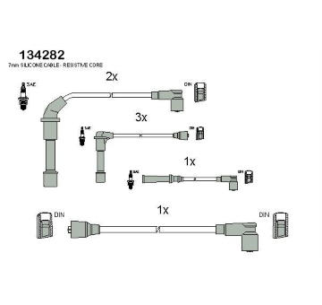 Sada kabelů pro zapalování HITACHI 134282