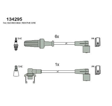 Sada kabelů pro zapalování HITACHI 134295