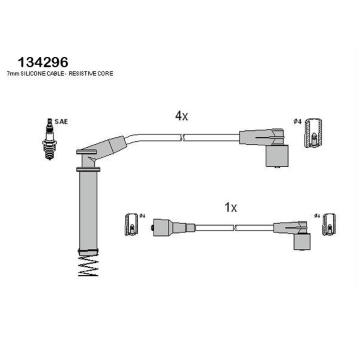 Sada kabelů pro zapalování HITACHI 134296